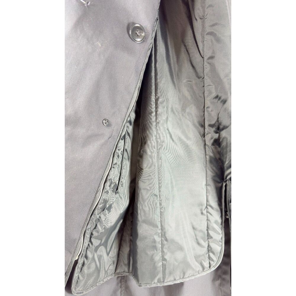 NWT Garrison Collection Defense Logistics Agency Coat Military Trench Womens 8S - Picture 4 of 12